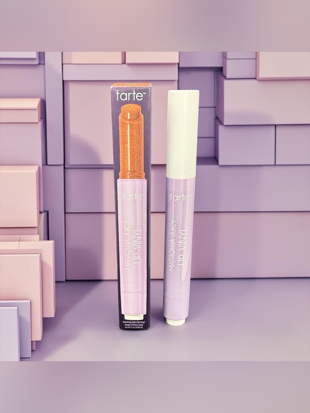🫦Tarte🫦Maracuja Juicy Lip Vinyl Gloss in Shimmering Cinnamon Spice/NIB